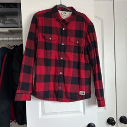 North Face Flannel Shirt Jacket (Men’s Size L)