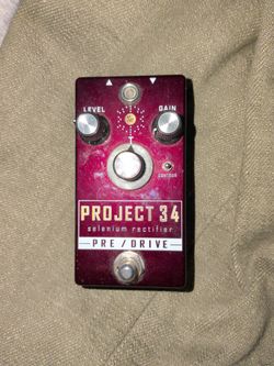 Cusack Effects Project 34 Pre/Drive Pedal
