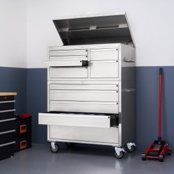 Trinity 43" Stainless Steel Tool Chest