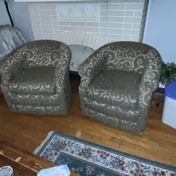 Smith Brothers Swivel Chairs