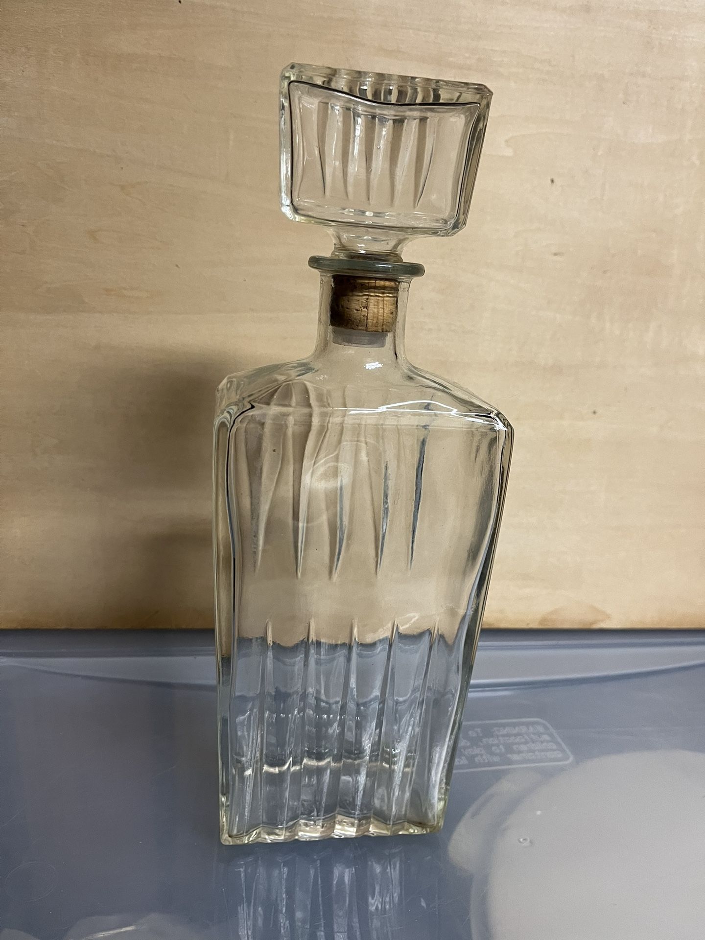 Vintage | wine liquor decanter bottle glass |
