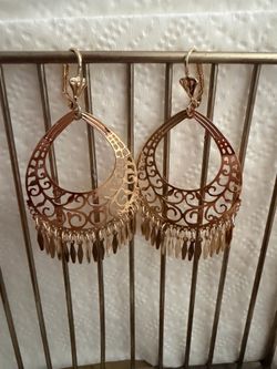 Filigree earrings