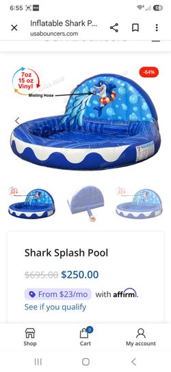 Commercial splash pool