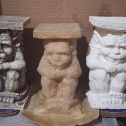 Candle Holder Statues 