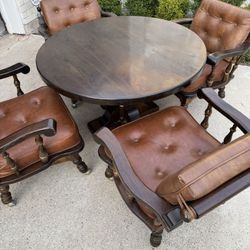 Dining/Game Table Solid Wood