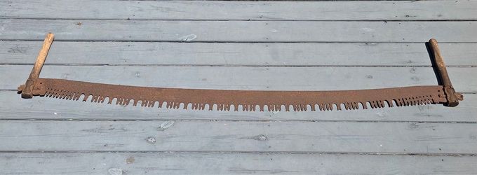 Antique Two-Man Crosscut Saw