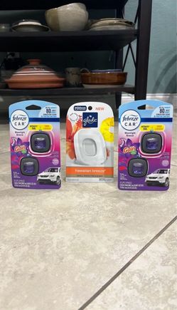 Febreze Car Freshener 2 Pack, Glade Freshener