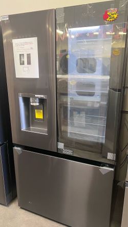 NEW🚨26 cu. ft. Counter-Depth MAX French Door Refrigerator w/ Mirrored Instaview & 4 types of ice 🧊