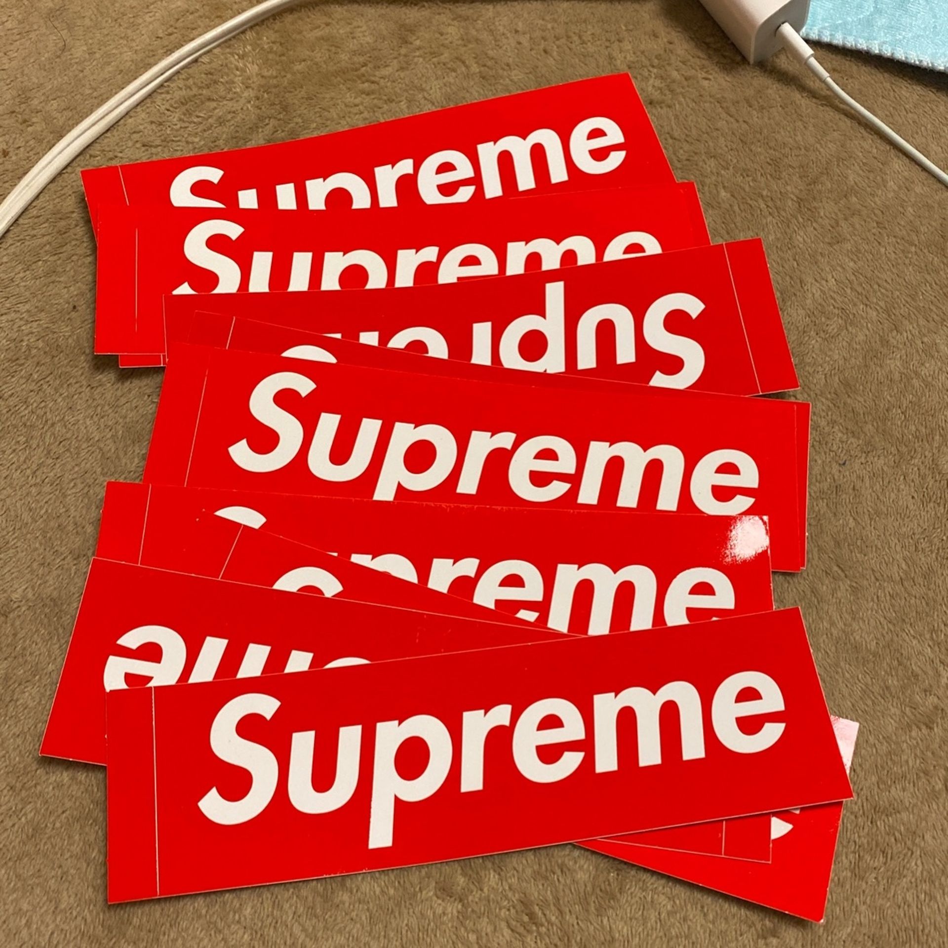 Set 10 Supreme Stickers