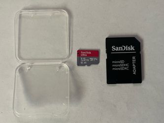 SanDisk Ultra 1.5TB microSDXC Class 10 A1 Memory Card w/ SD Adapter