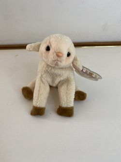 Ty Beanie Baby - EWEY the Lamb (5.5 Inch) Stuffed Animal Toy