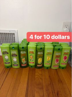 Garnier Fruits Shampoo And Conditioner 4 for 10 Dollars