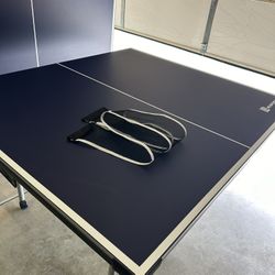 ping pong table, assembled and barley used. MD SPORTS BRAND.