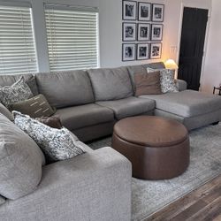 Living Spaces Sectional Couch