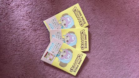 Set of 3 ONE PIECE Chopper's Full Color Volume 1 w/ Promo Card EB02-003