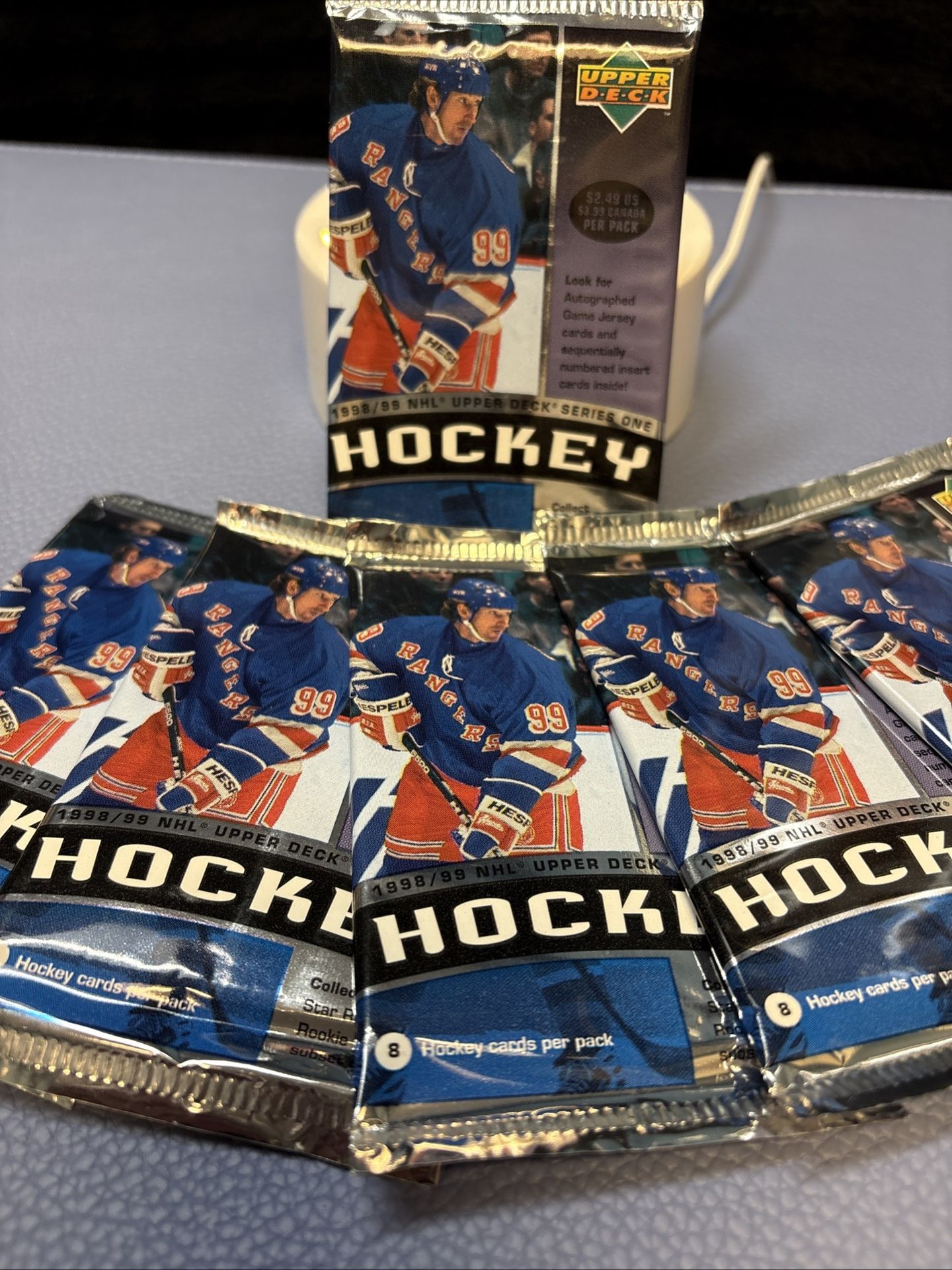 1998/99 Upper Deck NHL Series One Unopened Sealed Packs