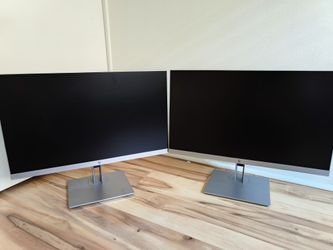 HP 24" Dual Monitors USB-C Docking Monitors 