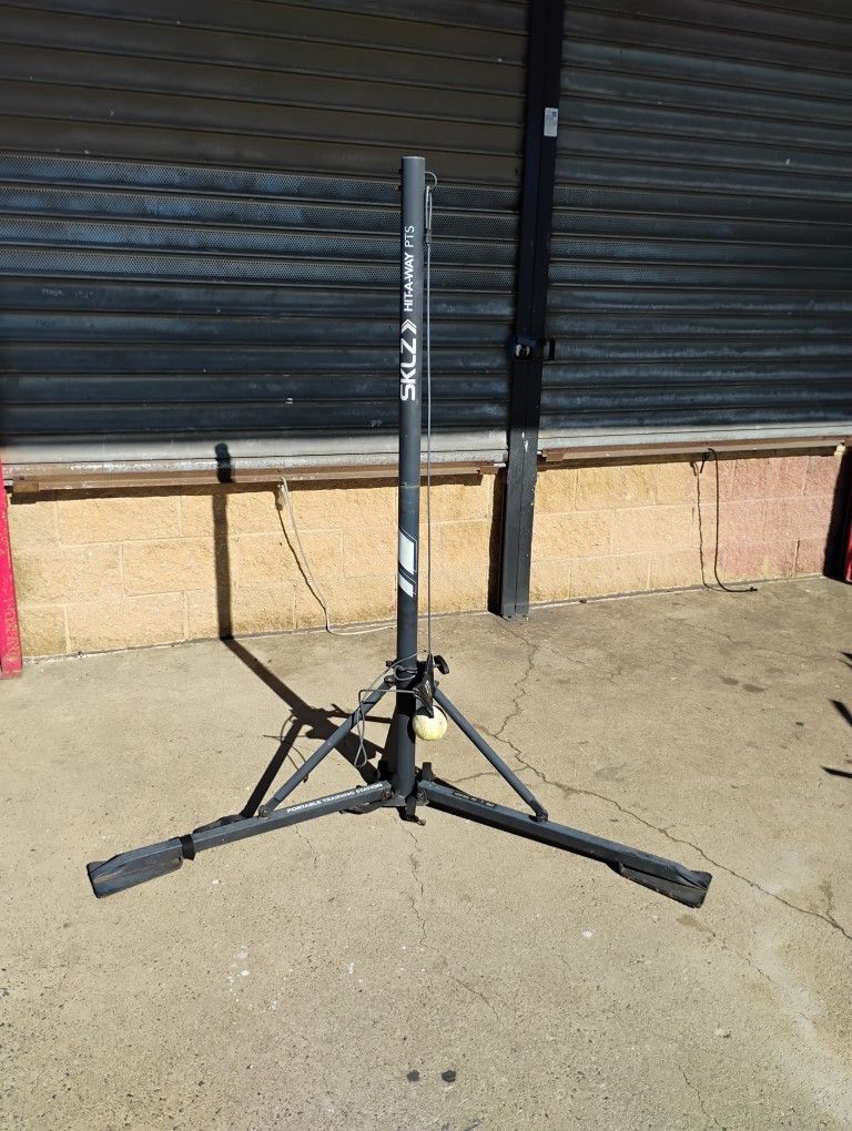 SKLZ Hit-A-Way Portable Training Station, a baseball and softball batting trainer. It is designed to help players improve their hitting skills, swing
