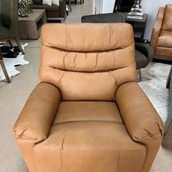 Leather Glider Recliner