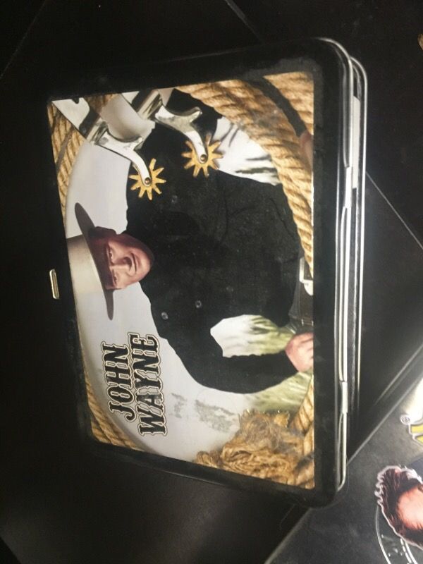 John Wayne dvd lunch box set