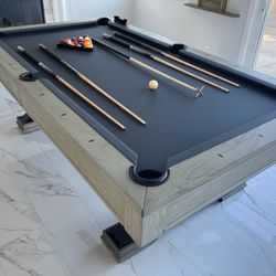New Pool Table Can ( Available Dining Table Top ) Deliver Install Billiard Tables 8 Foot