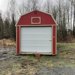 Lofted Barn Garage Graceland Portable Buildings