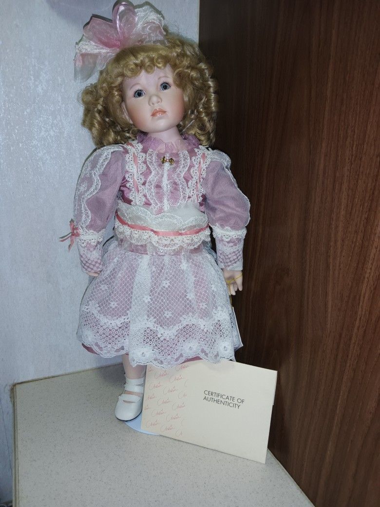 Vintage Porcelain Doll