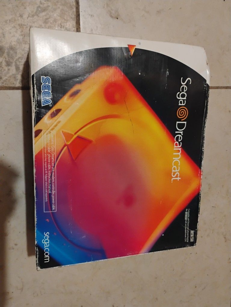 A Dreamcast Never Been Open Still In The Box