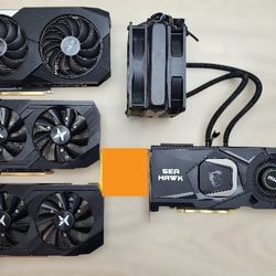 Radeon RX 6600's, RTX 2080 Ti 
