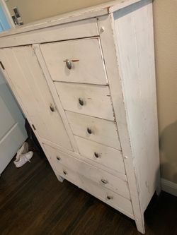 Wardrobe dresser-white