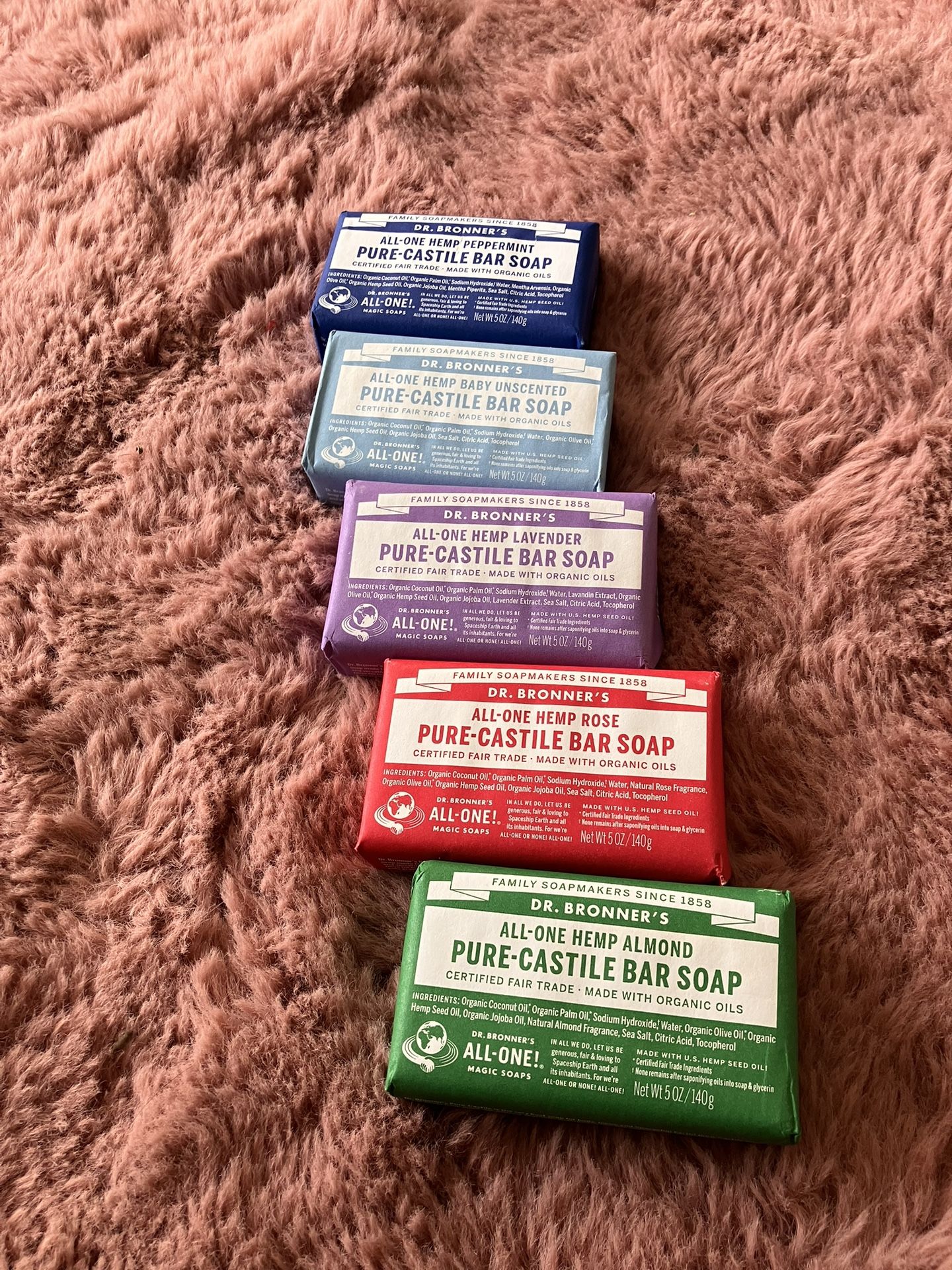 Dr Bronners Soap Pack