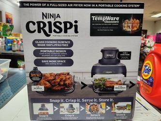 Ninja Crispi 4 In 1 Portable Glass Air Fryer Cooking System