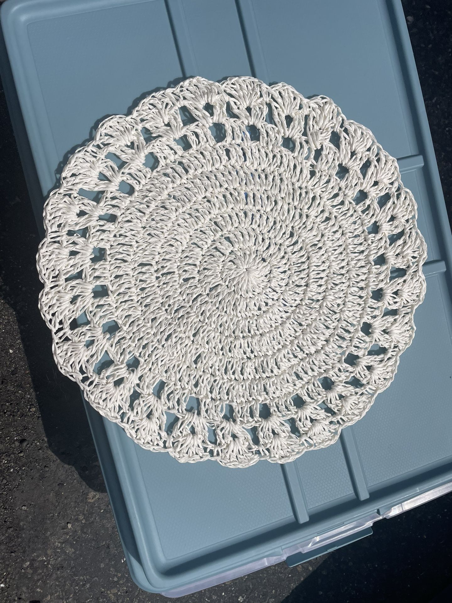 Cream Raffia Place Mats