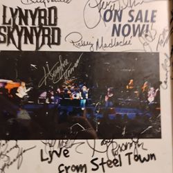 Lynyrd Skynyrd Autographed Photo