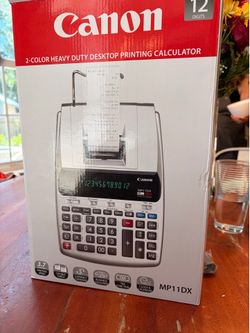 Cannon Heavy Duty Desktop Calculator (new)