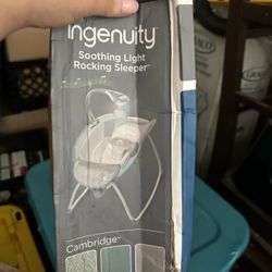 Ingenuity Soothing Light Rocking Sleeper Cambridge