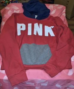 Womens Pink Hoodie Size Large