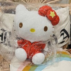 NEW in bag Sanrio Hello Kitty in Red bow Plush from Japan toy stuffed Sanrio 