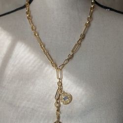 Mignonne Gavigan Chrystie Gold Charm Necklace