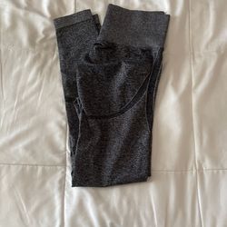 Womens Grey Gym Leggings (Size M)