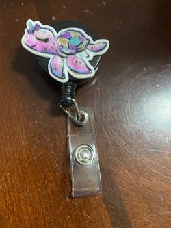 Turtle badge reel