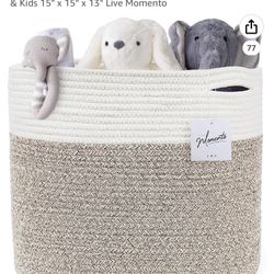 Cotton Rope Storage Basket