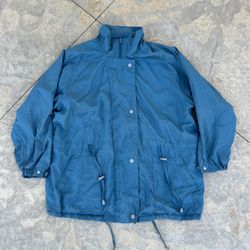 Nirvana Rain Coat Jacket Mens Size XL green Teal Winter Ski Snowboard