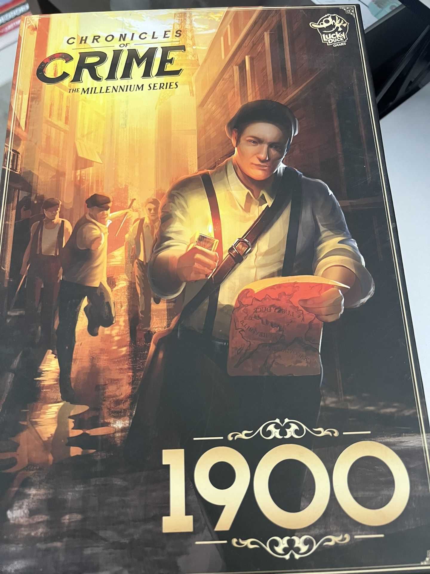 Chronicles of Crime 1900 The Millennium Series Board Game