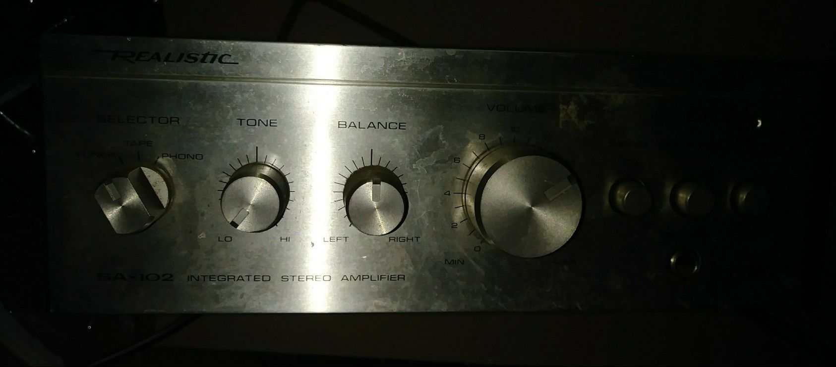 Realistic SA 102 Stereo Amplifier
