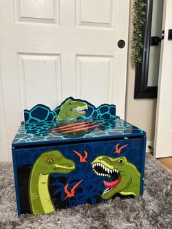 Wood storage box