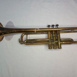 Vintage 40s Grand Rapids by York Trumpet Serial # 167329 w/ Case 