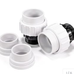 XtremepowerUS 4pcs Universal Union Replacement Socket 2" NPT x 1.5" / 2" Slip On