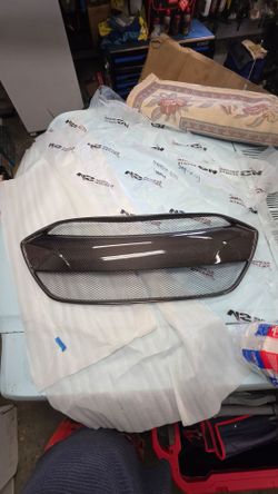 VIS RACING CARBON FIBER GRILL - for 2013-2016 Genesis Coupe