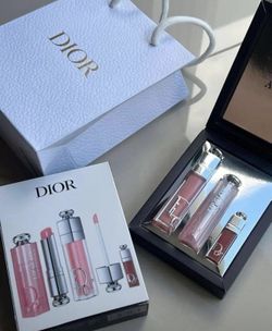 lipstick dior set with gift bag 
